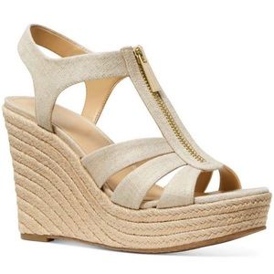 New Michael Kors Berkley Wedge Size 8